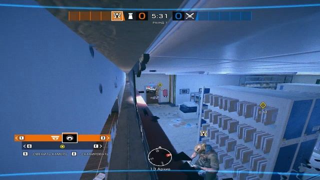 МЕСТА ДЛЯ КАМЕР VALKYRIE НА КАРТЕ БАНК|RAINBOW SIX|SIEGE