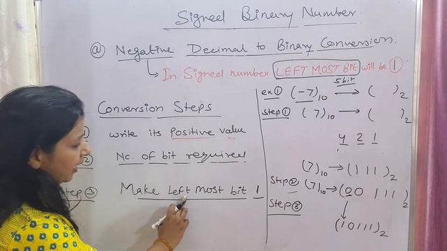 #18 Negative Decimal to Binary Conversion (Hindi) | Digital Electronics. | Signed number conversion смотреть онлайн