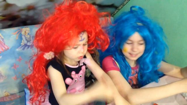 МАКИЯЖ ЧЕЛЛЕНДЖ РИСУЕМ НА ЛИЦЕ // Make UP CHALLENGE / FACE PAINTING смотреть онлайн