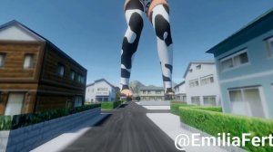 MMD Giantess milk