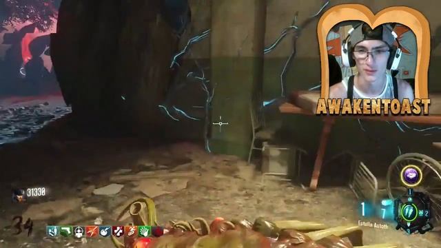 "REVELATIONS WORLD RECORD RUN ROUND 1-70 FLAWLESS GAMEPLAY/WALKTHROUGH!" | DLC 4 IN BO3 ZOMBIES! смотреть онлайн
