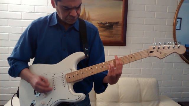 Los Prisioneros - Brigada de negro (cover en guitarra) смотреть онлайн