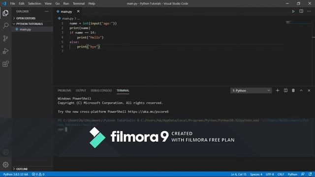 Python Tutorial for absolute beginners смотреть онлайн