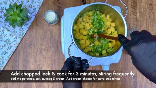 Best German Leek Soup | Chunky Potato Leek Soup | Simple Lauchsuppe