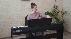 Урок вокала. Распевание в головной регистр