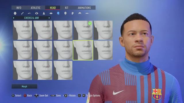 I create MEMPHIS DEPAY in FIFA 22 смотреть онлайн