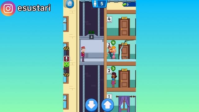 Hotel Elevator: Fun Simulator Concierge - Gameplay Walkthrough Hotel 1 (iOS, Android) смотреть онлайн
