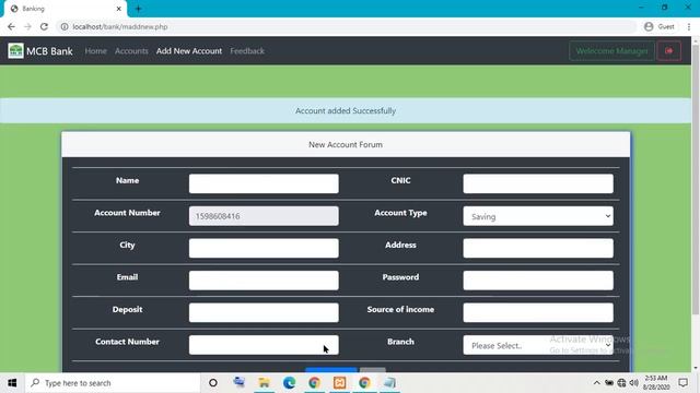 Bank Management System in PHP MySQL with Source Code смотреть онлайн