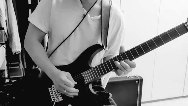 Deep Purple - Burn practice(guitar cover) смотреть онлайн
