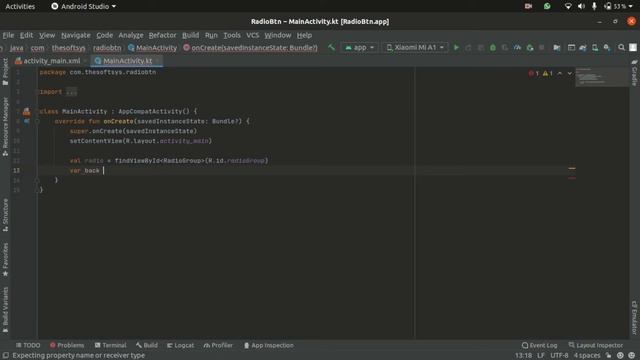 How To Use Radio Button In Android Studio Using Kotlin In hindi смотреть онлайн