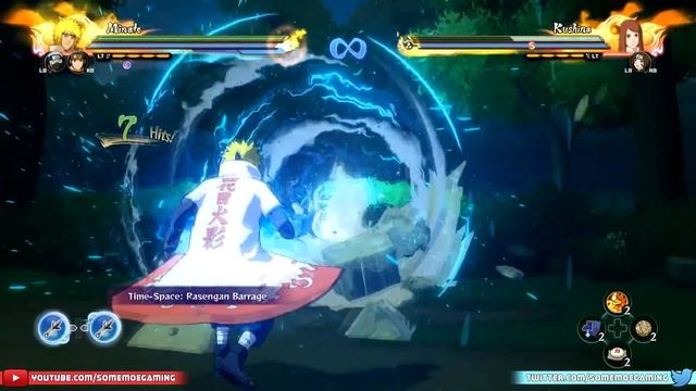 Naruto Ultimate Ninja Storm 4 - Alive Minato / KCM Edo Minato COMPLETE Moveset смотреть онлайн