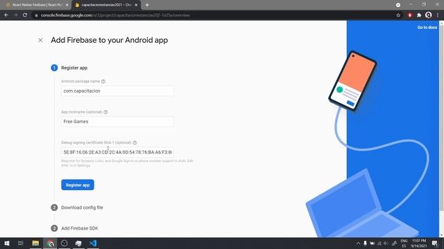 Configura Firebase en Android con React Native | RN Firebase смотреть онлайн