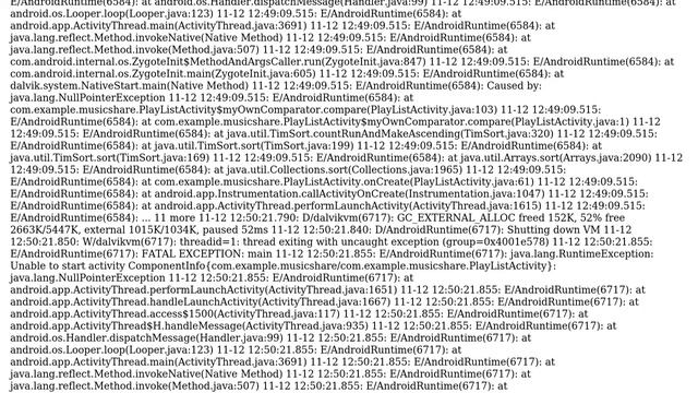 Sorting arraylist error? смотреть онлайн
