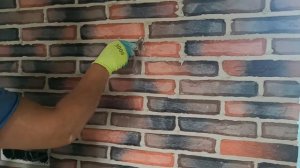 Затирка швов декоративного камня (кирпича)
