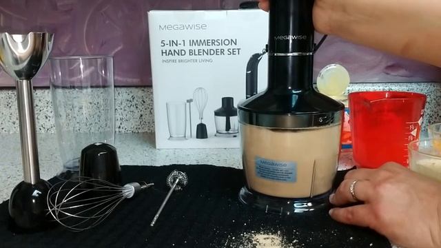 Megawise 5-in-1 Immersion Hand Blender Review смотреть онлайн