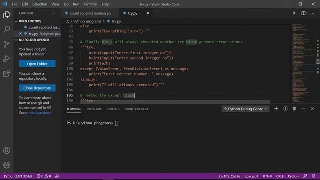 Day 4 - IICC RTMNU Python Programming Live Session by Prashant Jha смотреть онлайн