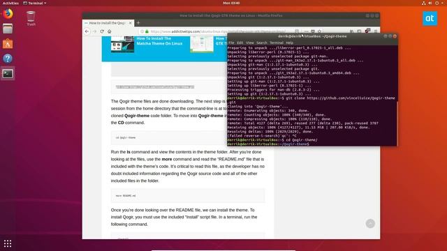 How to install the Qogir Qogir GTK theme смотреть онлайн