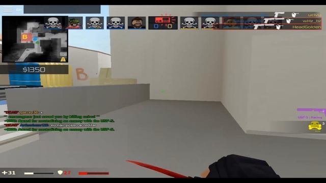 ROBLOX - COUNTER BLOX | ELE É LEGIT? OH MY GOD!!! (Bloxers Club) смотреть онлайн