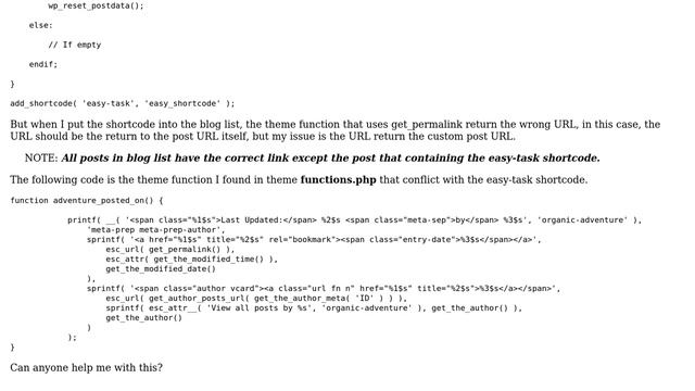 Wordpress: WP get_permalink Return Wrong URL смотреть онлайн