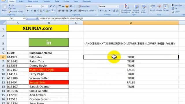Search with Conditional Formatting in Excel смотреть онлайн