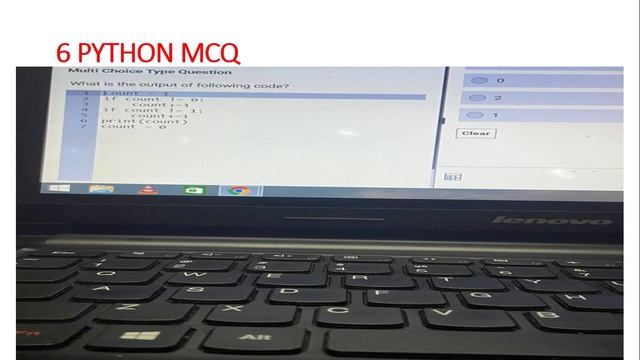 Wiley-Mthree Round 1 Most frequently asked Python MCQ questions with answers | Assessment смотреть онлайн
