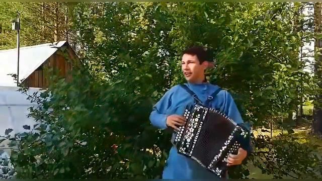 "По северу, по вольному" песня под гармонь. Поёт Александр Федосеев г. Тула. смотреть онлайн