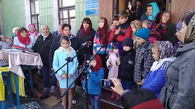 Выступление Воскресной Школы на свято Покровы Богородицы 14.10.18р смотреть онлайн