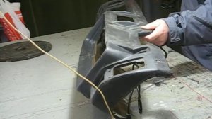 Перетяжка торпед ВАЗ 2107 (подготовка)