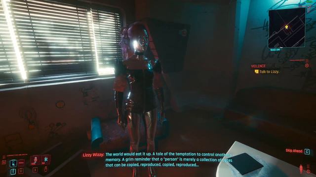 Cyberpunk 2077. Lizzy Wizzy, once again смотреть онлайн