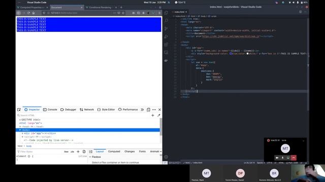 VueJS: List rendering with v-for смотреть онлайн