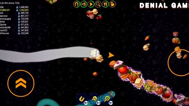 zero to top 1 #3 Worms zone io Magic Slither snake gameplay | Best Rắn Săn Mồi game смотреть онлайн