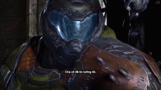 DOOM Imp being rescued by DOOM SLAYER | Resident Evil 4 Remake смотреть онлайн