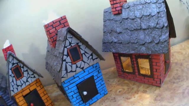 Домики из картона смотреть онлайн
