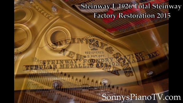 Steinway L 1926 Walnut TOTAL STEINWAY FACTORY RESTORATION IN 2015 $29,500. For Sale! Now Available! смотреть онлайн