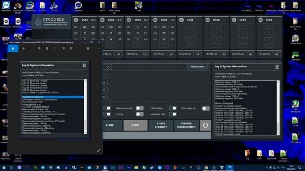 Clock Tuner for Ryzen 2.0 Ryzen 9 3900x Настройка Downvolting
