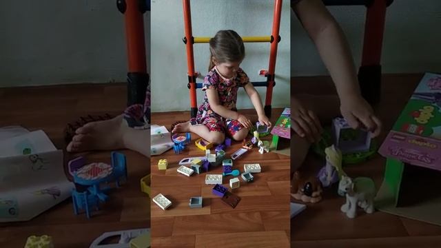 Маша Лего дупло рапунцель смотреть онлайн