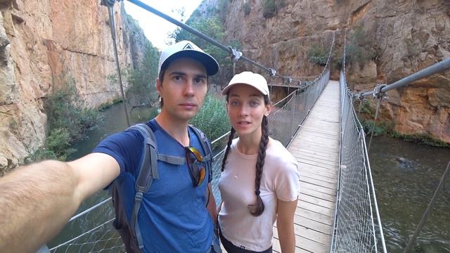 Ruta de Los Calderones or Hanging Bridges Trail in Chulilla, Valencia | Unique & Beautiful Hike смотреть онлайн