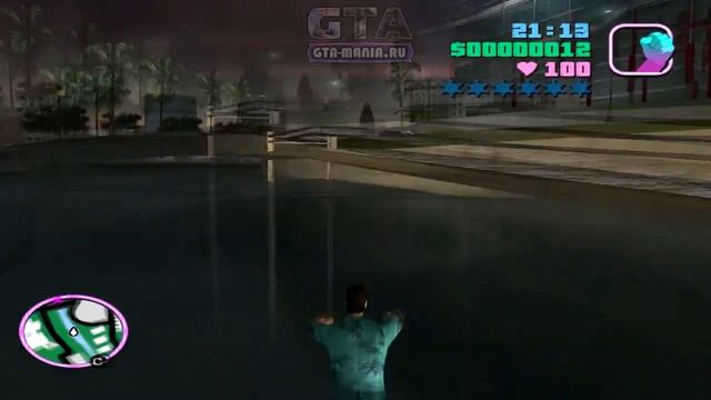 Научили Томми плавать | Мод на плавание для GTA Vice City смотреть онлайн