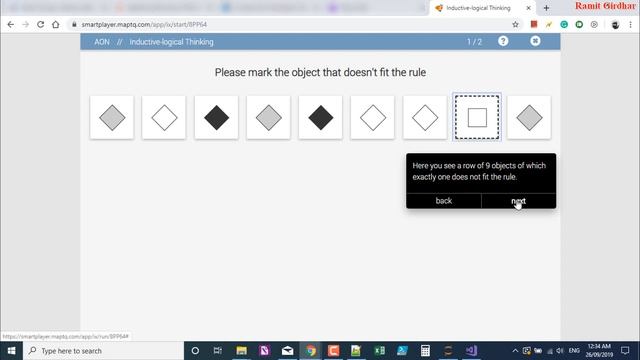 AON maptq Test/Assessment смотреть онлайн