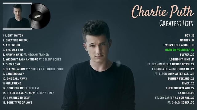 CharliePuth - Best Songs Collection 2022 - Greatest Hits Songs Of All Time - Music Mix Playlist