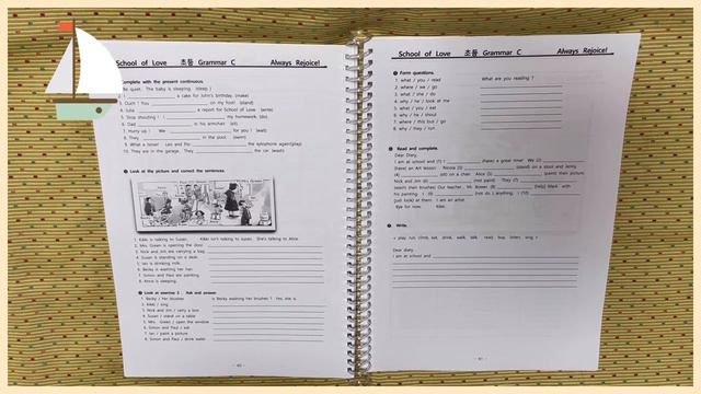 Grammar C Unit 12 Present Continuous #영어책 #영어공부 #영문법 смотреть онлайн