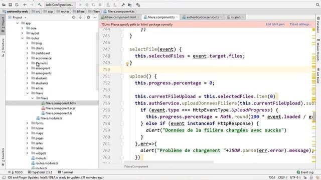 Part 4 JEE et Ecosystèmes Spring Angular JWT - Application de E-Commerce-Concepts смотреть онлайн