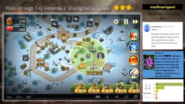 Toy Defense 2 Stalingrad Level 20 (3 Stars) смотреть онлайн