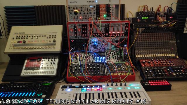 Noise Vector :: Techno Modular Mix Medley #18 [TR-909, Prologue, DECO, RV6, Timefactor, CR1604] смотреть онлайн