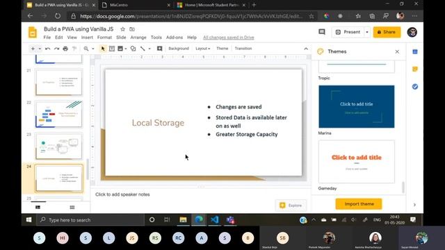 Create a PWA using Vanilla JS and deploy in Azure смотреть онлайн