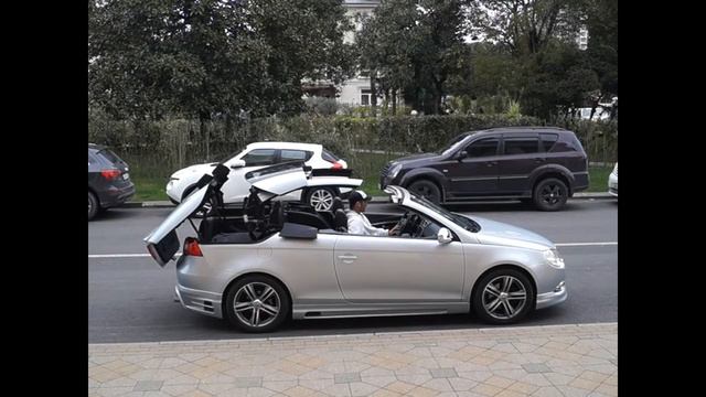 Поездка на Кабриолете Volkswagen EOS смотреть онлайн