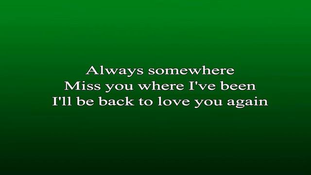 Karaoke Always Somewhere - Scorpions, Best Key For Male (Tenore/Baritone) смотреть онлайн