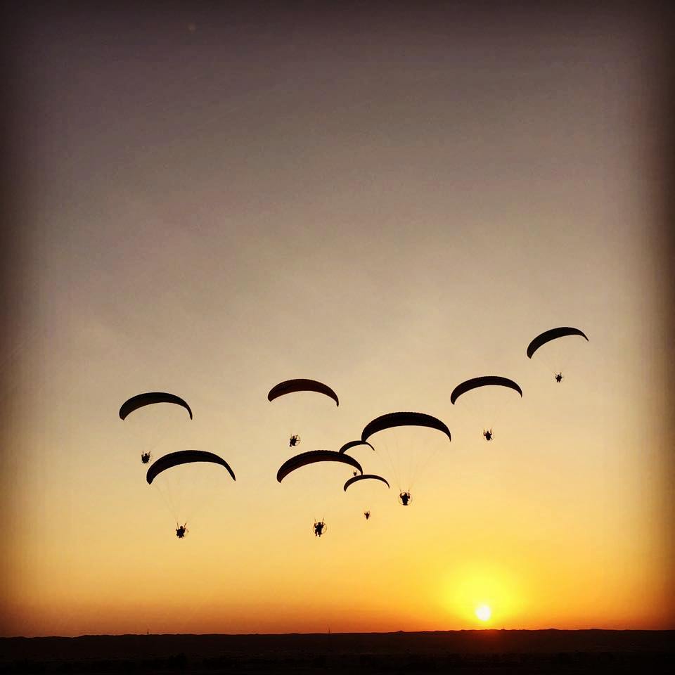 Экстремальное видео. Красивые полеты на параплане!