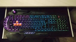 ОФИГЕННАЯ КЛАВИАТУРА BLOODY B314 C КРУТОЙ ПОДСВЕТКОЙ!