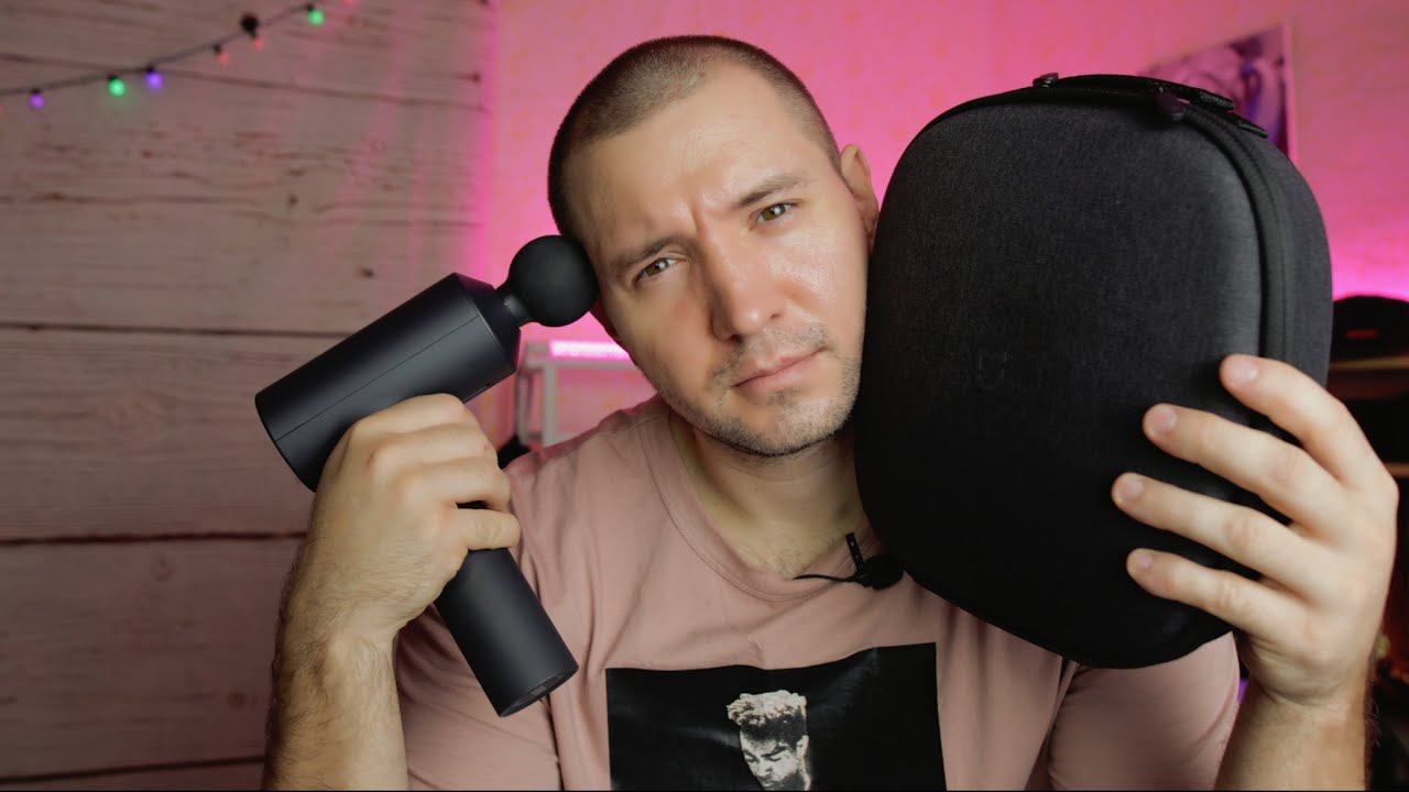 Перкуссионный массажер Xiaomi Mijia Fascia Gun. Чистый кайф по отличной цене! смотреть онлайн